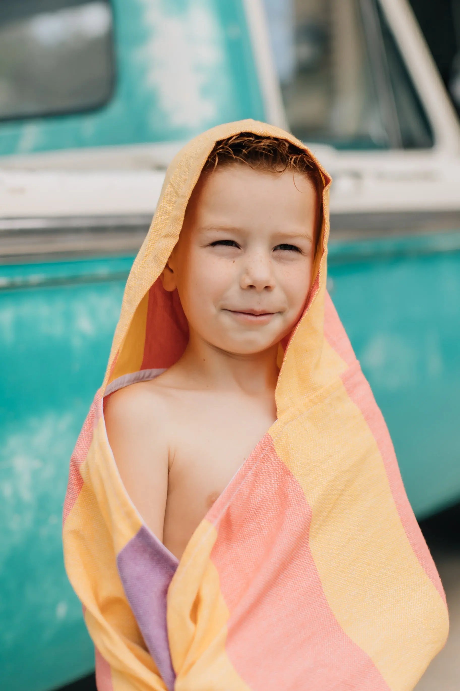 Convertible backpack towel - kids In The Current