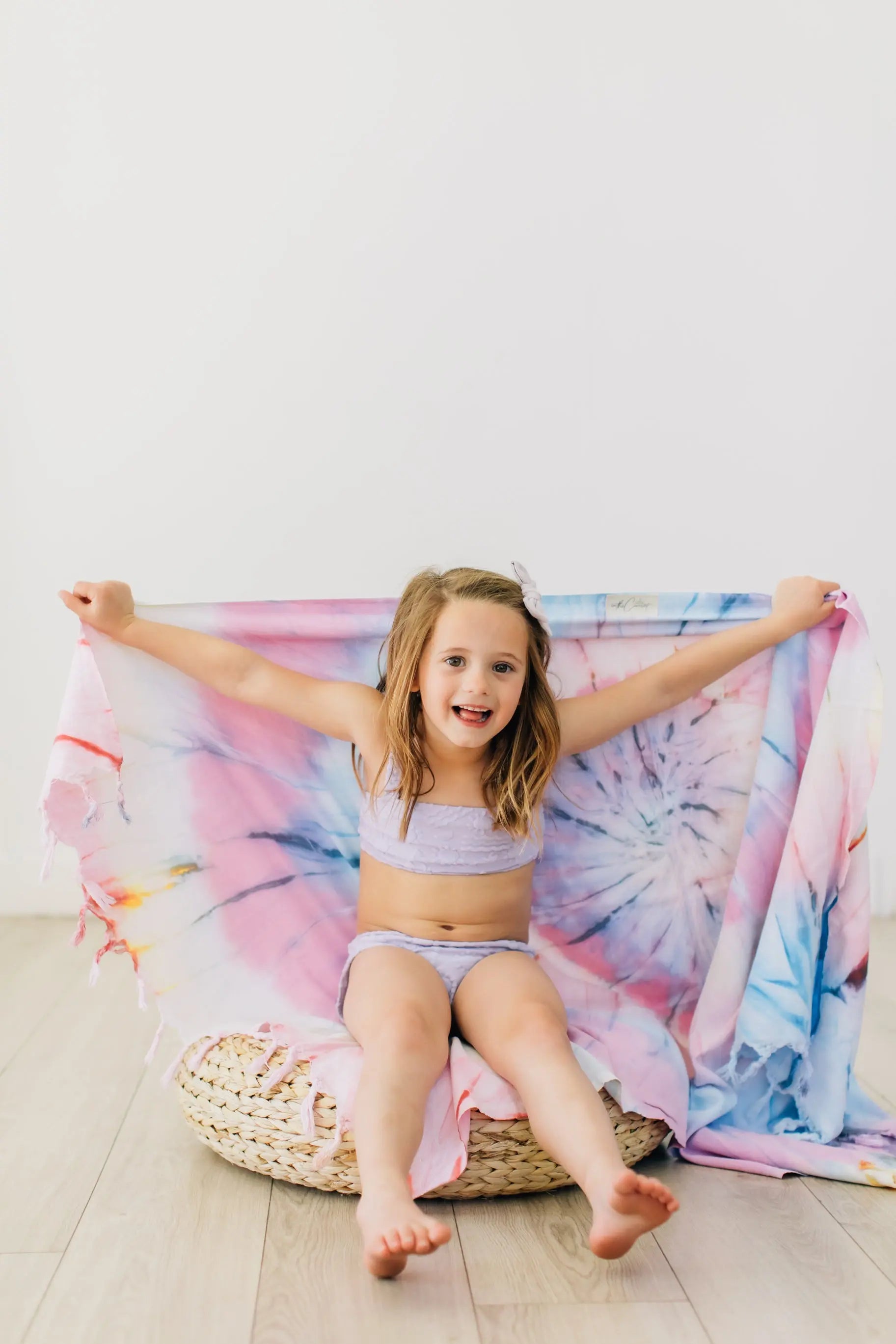Pink Tie dye Turkish Towel | In The Current – In The Current