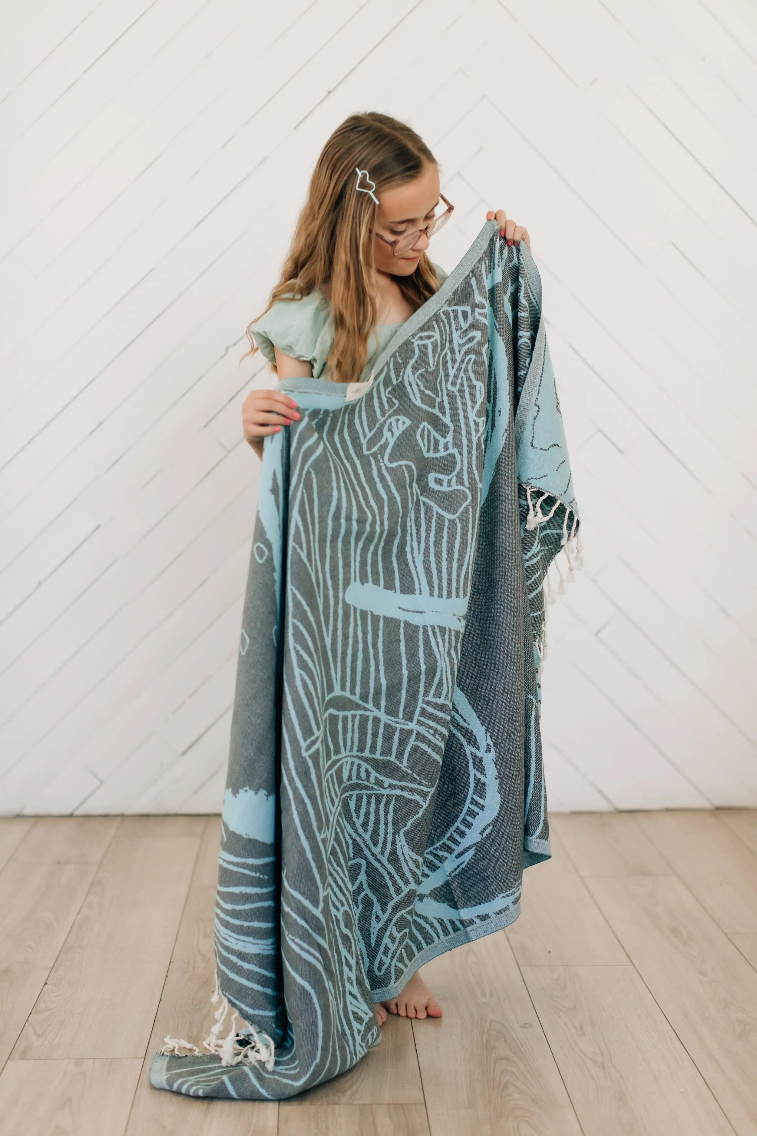 Teal Stringray Luxe In The Current